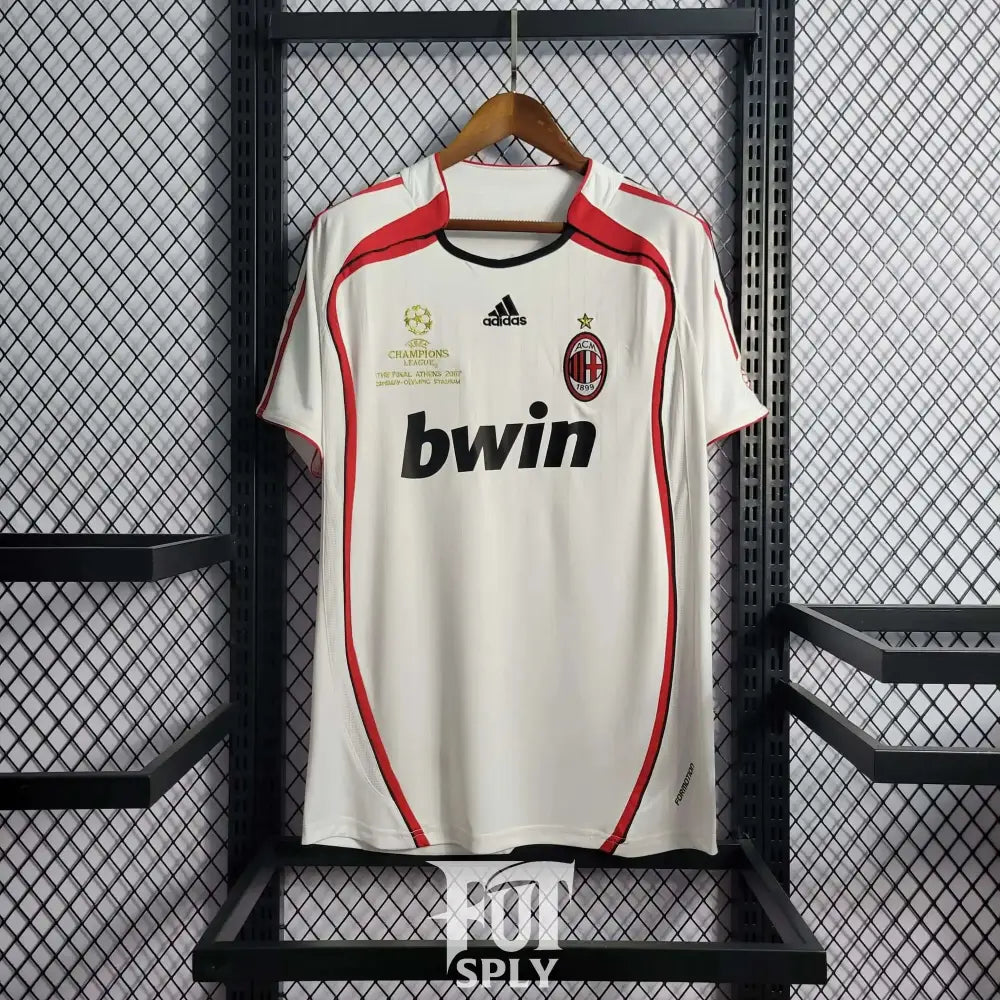 Vintage AC Milan jersey - Classic retro football shirt front view