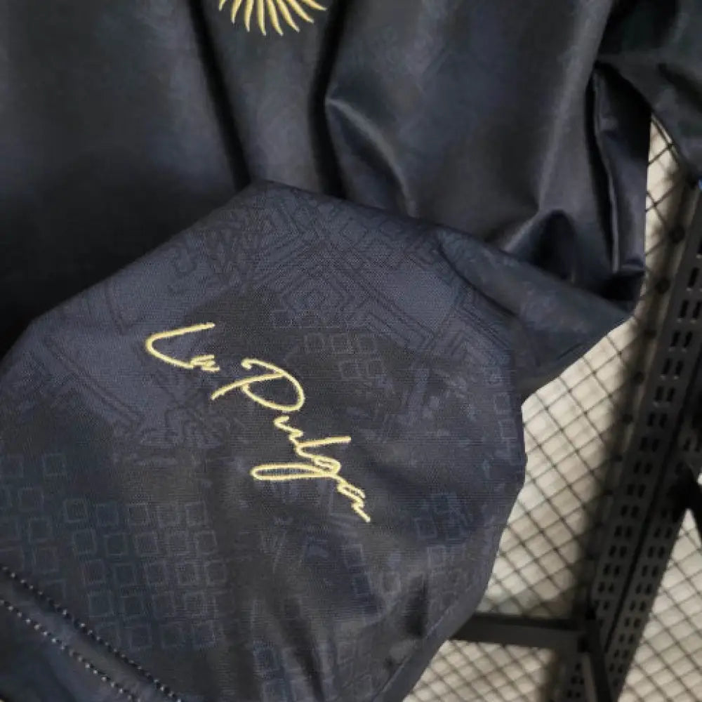 Argentina 23/24 Special "GOAT Messi" Jersey - Side angle showing authentic Argentina kit design