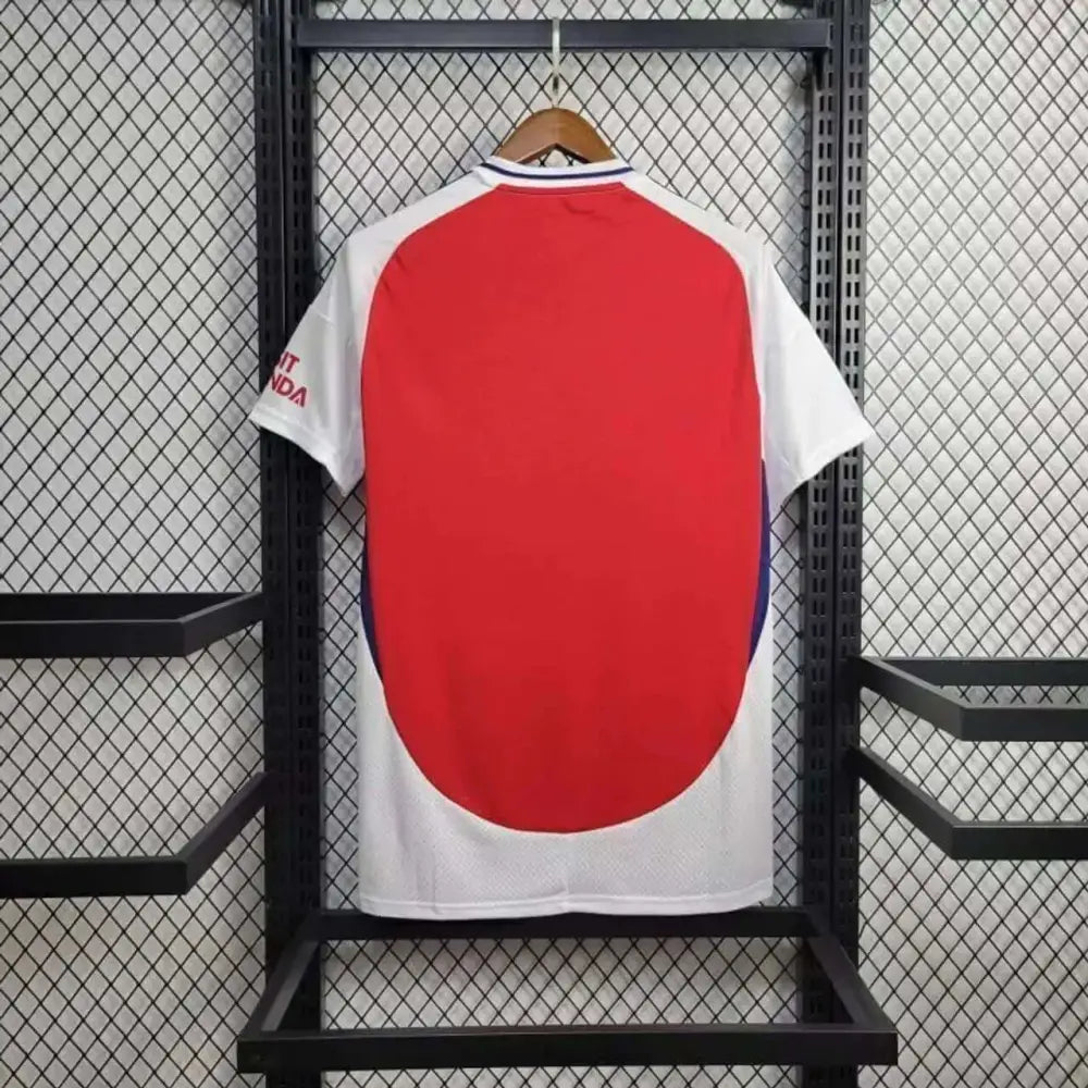 Arsenal 24/25 Home Jersey - Back view showing player name and number area