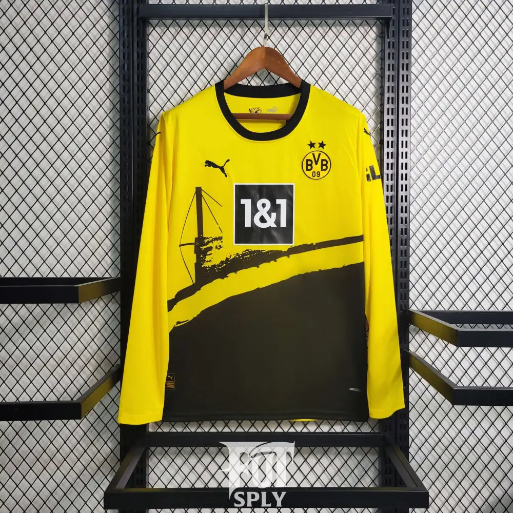 FUTBOLSPLY long sleeve football jersey - Front view 23/24 kit