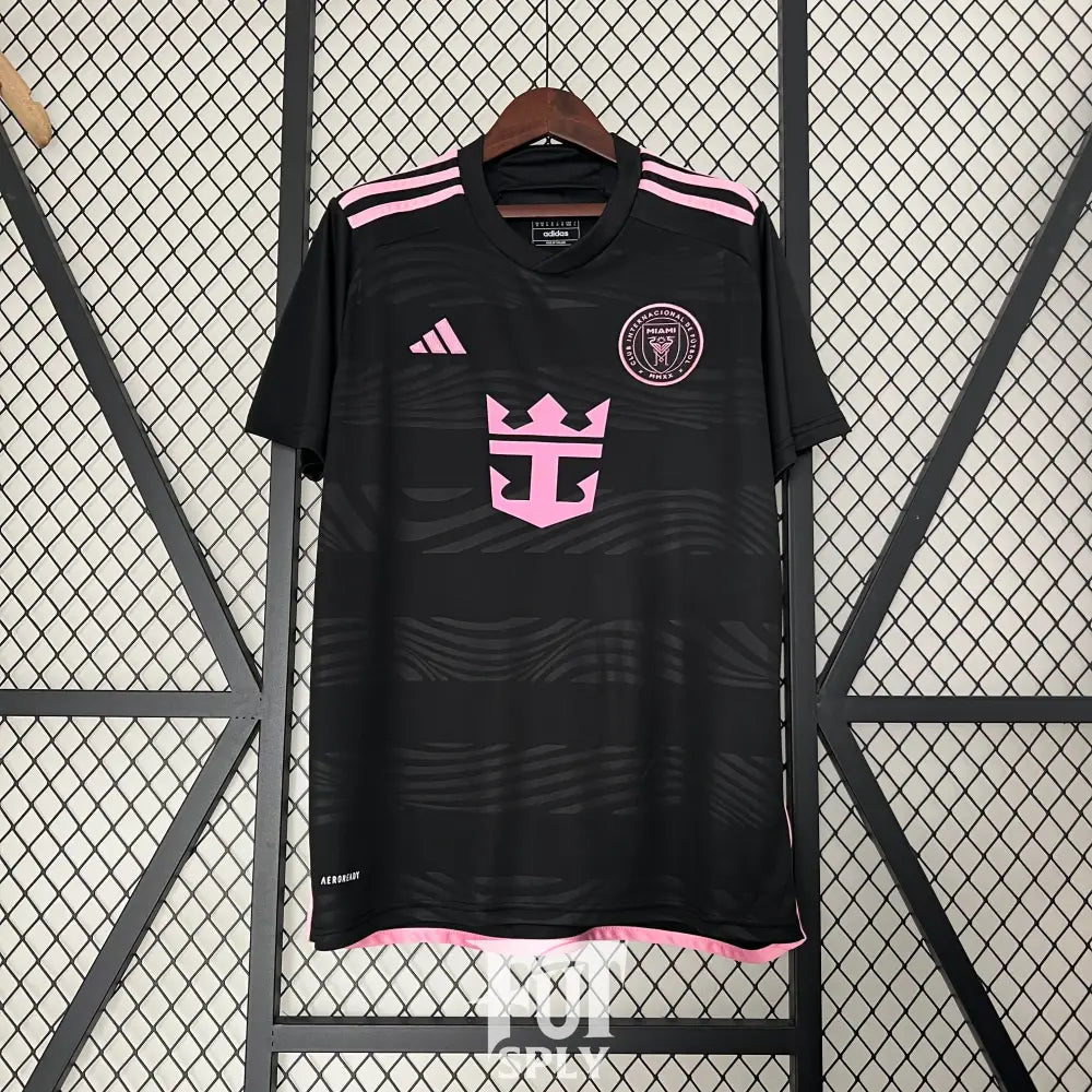 Inter Miami Away Jersey 24/25 S-XXL - Front view of authentic FUTBOLSPLY football jersey