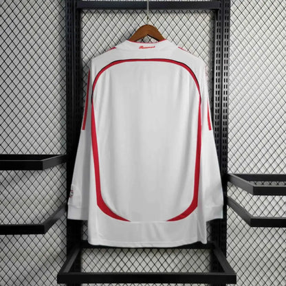 Vintage AC Milan  jersey - Back view of authentic retro kit