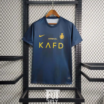 Al Nassr 23/24 Away Jersey - Front view of authentic FUTBOLSPLY football jersey