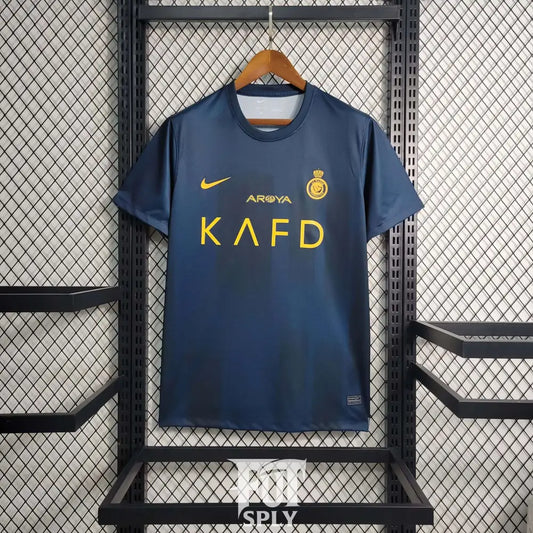 Al Nassr 23/24 Away Jersey - Front view of authentic FUTBOLSPLY football jersey