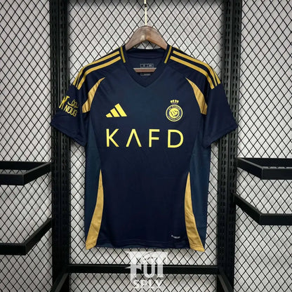 Al Nassr 24/25 Away Jersey - Front view of authentic FUTBOLSPLY football jersey