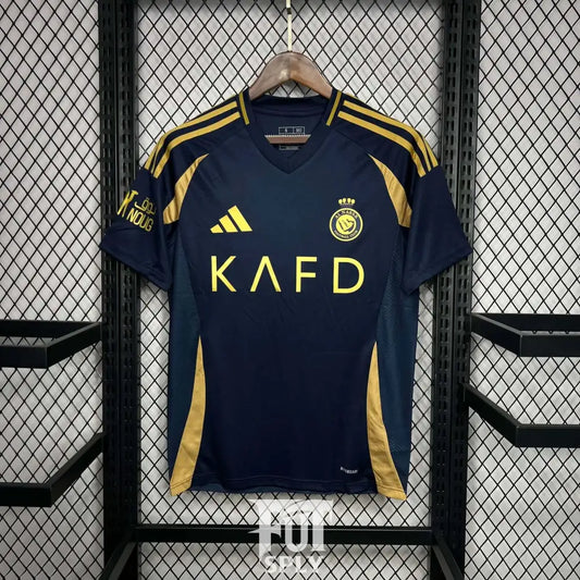 Al Nassr 24/25 Away Jersey - Front view of authentic FUTBOLSPLY football jersey