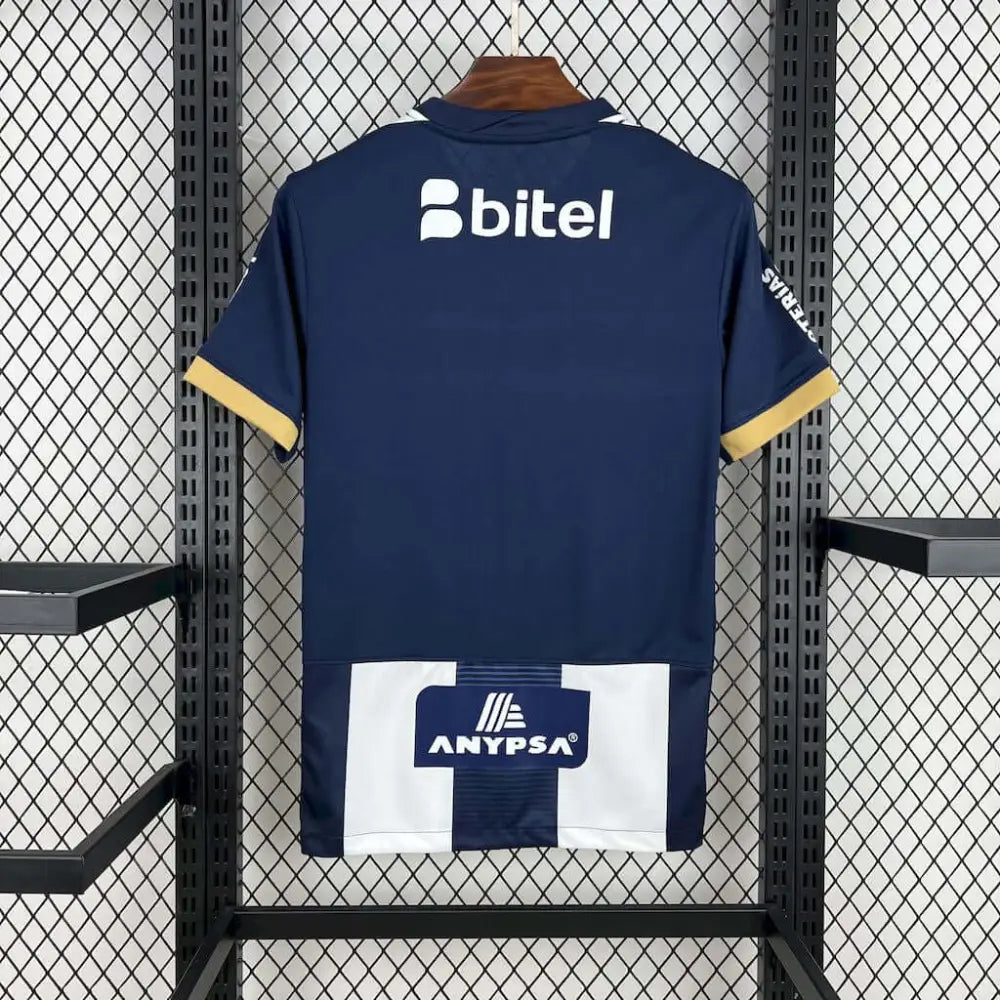 Alianza Lima 25/26 Shirt - Side angle showing authentic FUTBOLSPLY kit design