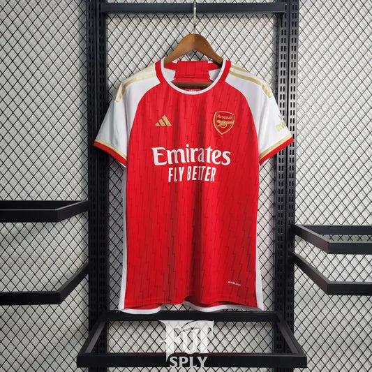 Arsenal 23/24 Home Jersey - Front view of authentic Arsenal football jersey