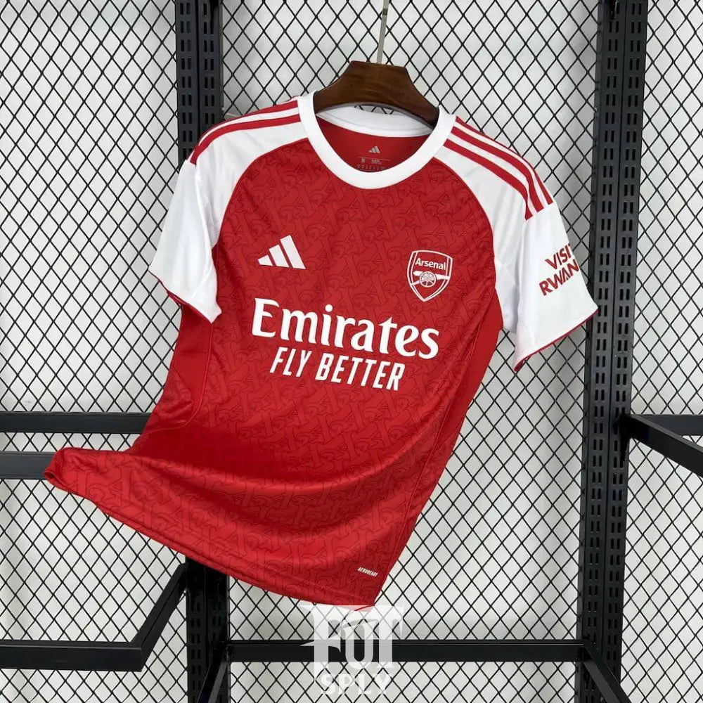 Arsenal Jersey 23/24 S-XXL - Front view of authentic Arsenal football jersey