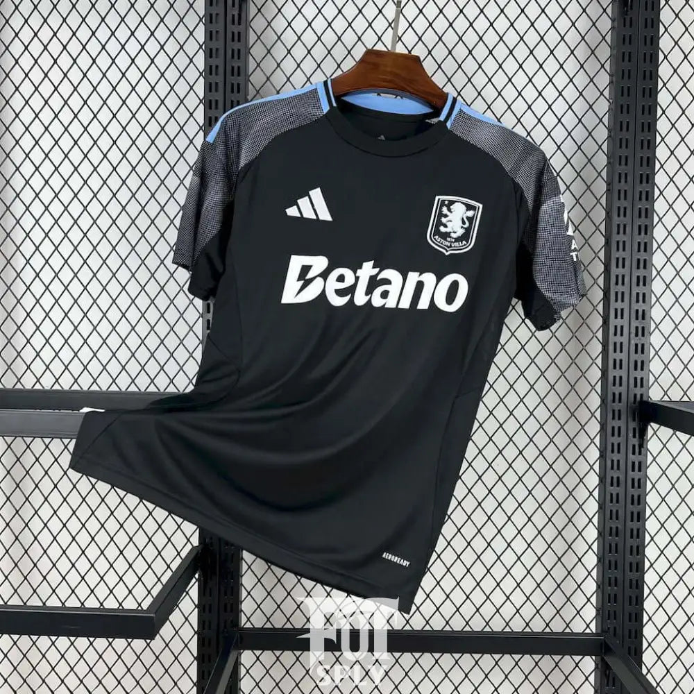 Aston Villa 25/26 Away Shirt - Front view of authentic FUTBOLSPLY football jersey