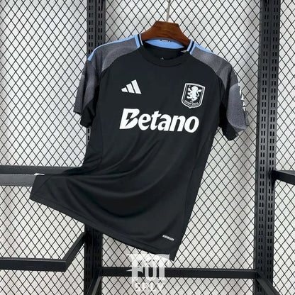 Aston Villa 25/26 Away Shirt - Front view of authentic FUTBOLSPLY football jersey