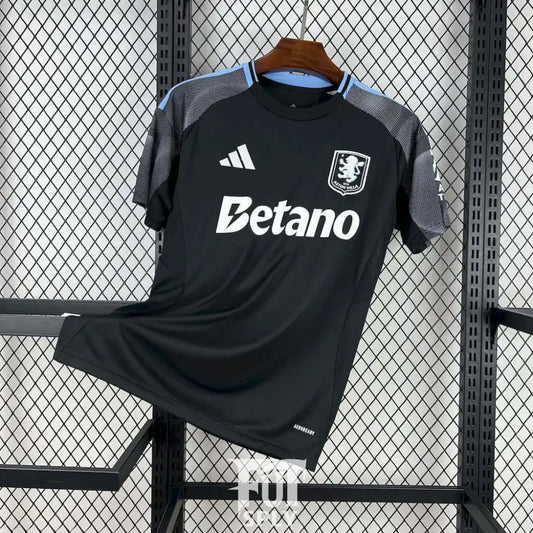 Aston Villa 25/26 Away Shirt - Front view of authentic FUTBOLSPLY football jersey