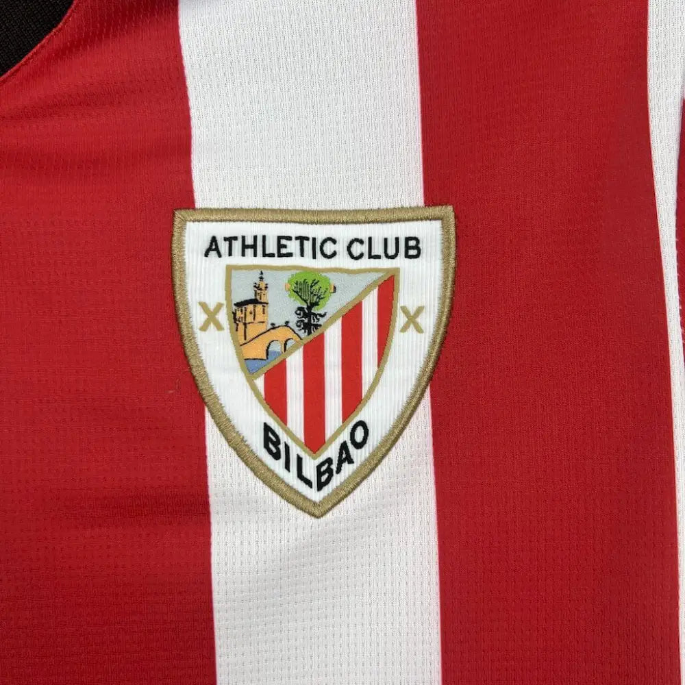 Athletic Bilbao Home Shirt 25/26 - Back view showing player name and number area