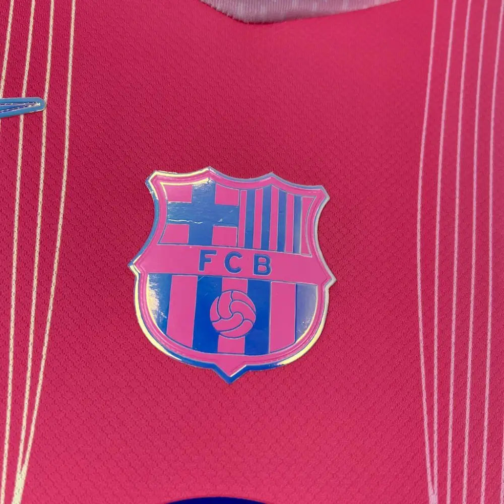 Barcelona Special Edition Shirt 25/26 - Back view showing player name and number area