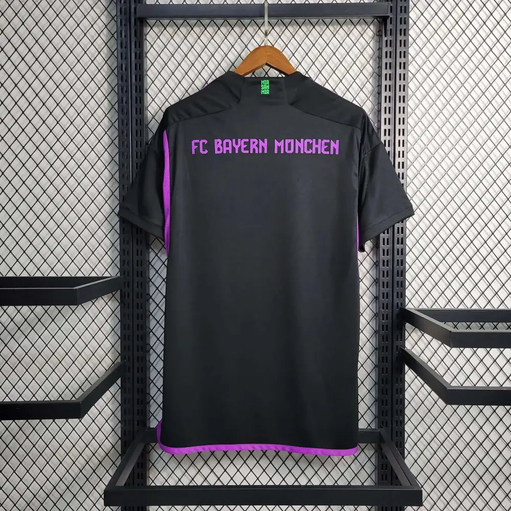 Bayern Munich 23/24 Away Jersey - Back view showing player name and number area