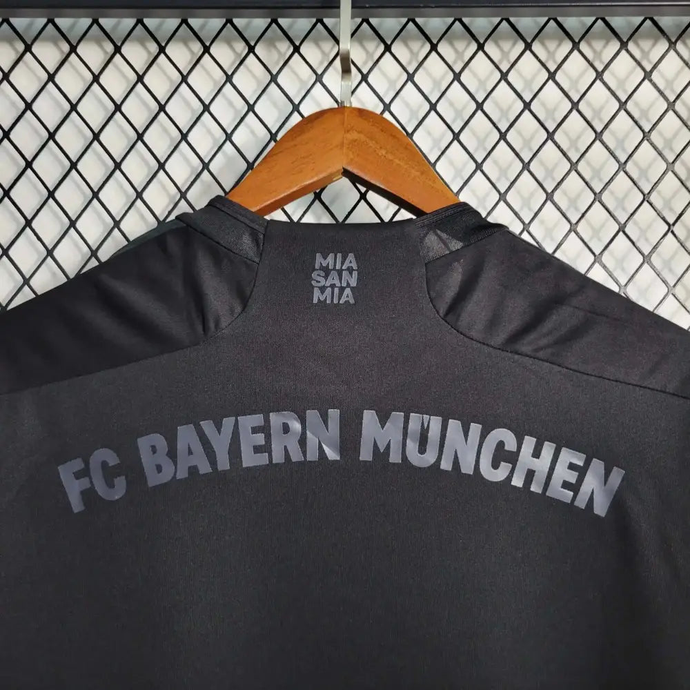 Bayern Munich 23/24 Special "All-Black"  Jersey - Full jersey display from 23/24 season