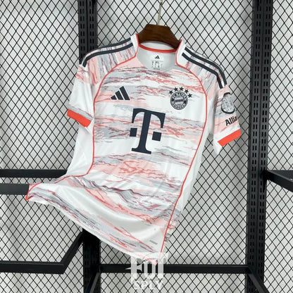 Bayern Munich 25/26 Away Shirt - Front view of authentic Bayern football jersey