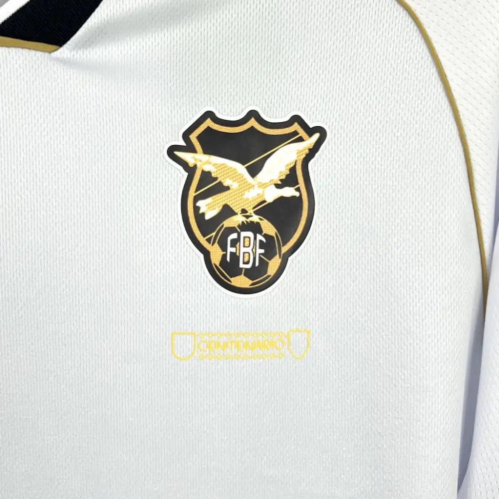 Bolivia 25/26 Away Shirt - Back view showing player name and number area