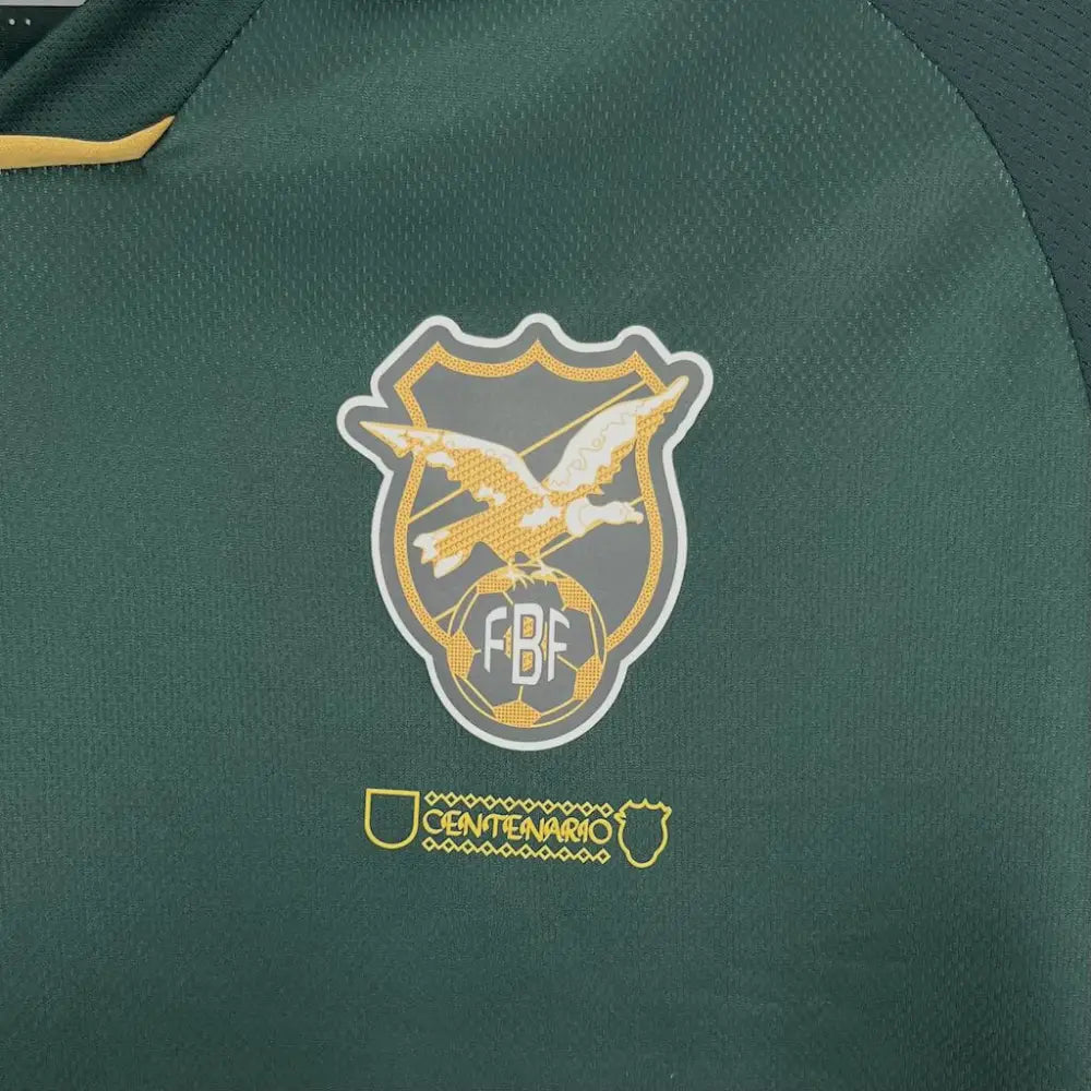 Bolivia 25/26 Home Shirt - Back view showing player name and number area