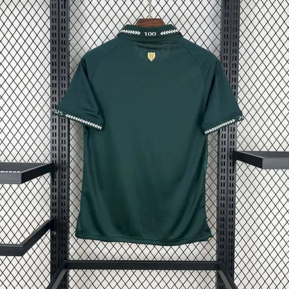 Bolivia 25/26 Home Shirt - Close-up of FUTBOLSPLY crest and jersey details