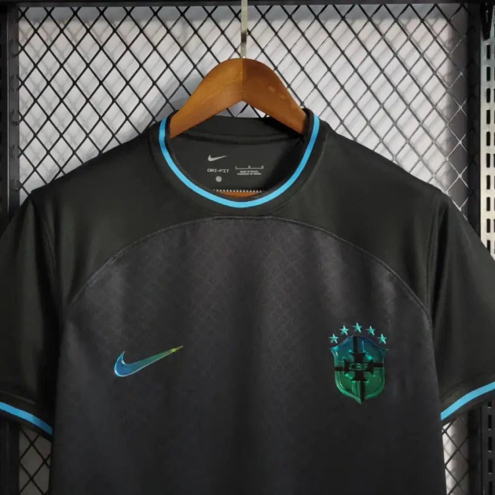 Brazil 23/24 Special "All-Black" Jersey - Full jersey display from 23/24 season