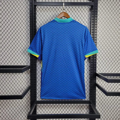 Brazil 24/25 Copa América Away Jersey - Back view showing player name and number area