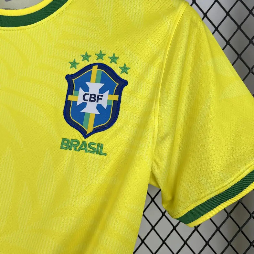 Brazil Special Edition 25/26 Jersey - Back view showing player name and number area