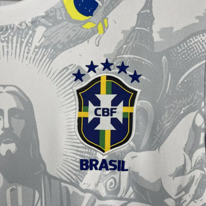 Brazil Special Edition 25/26 Shirt - Back view showing player name and number area
