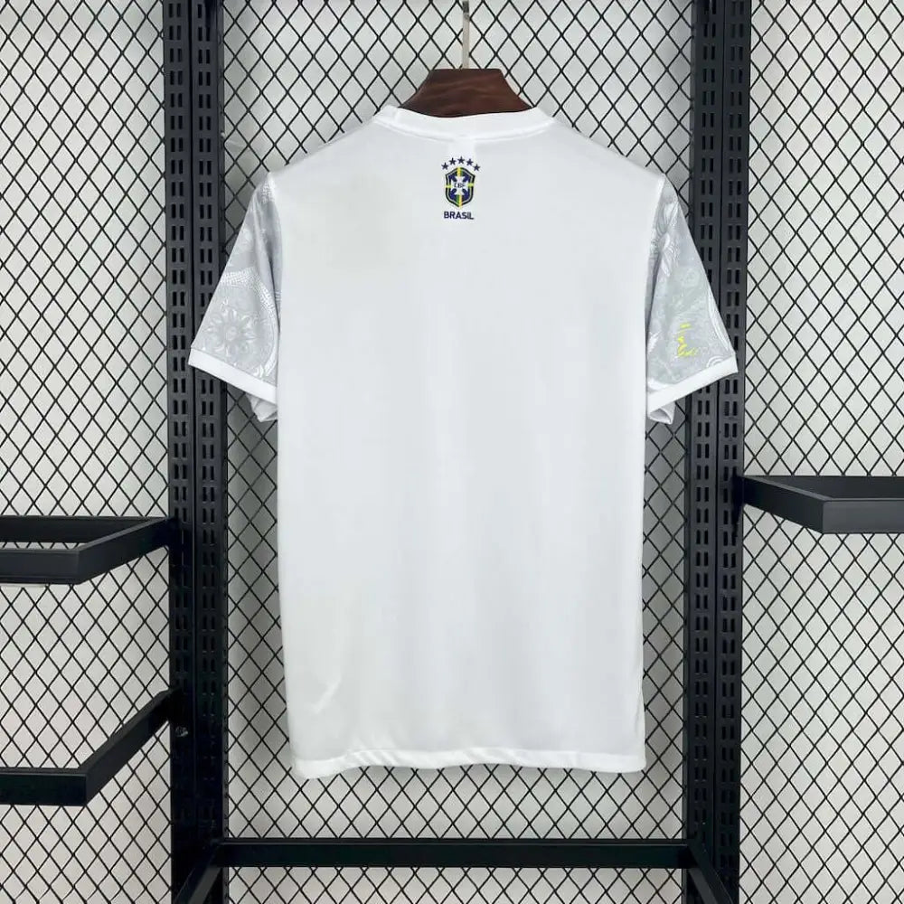 Brazil Special Edition 25/26 Shirt - Side angle showing authentic Brazil kit design