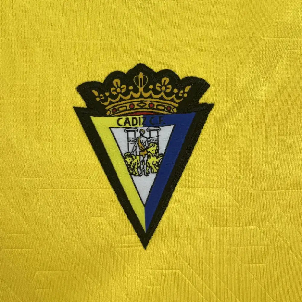 Cadiz Jersey 23/24 S-XXL - Back view showing player name and number area