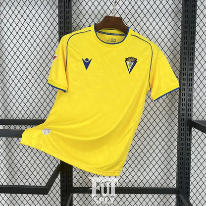Cadiz Jersey 23/24 S-XXL - Front view of authentic FUTBOLSPLY football jersey