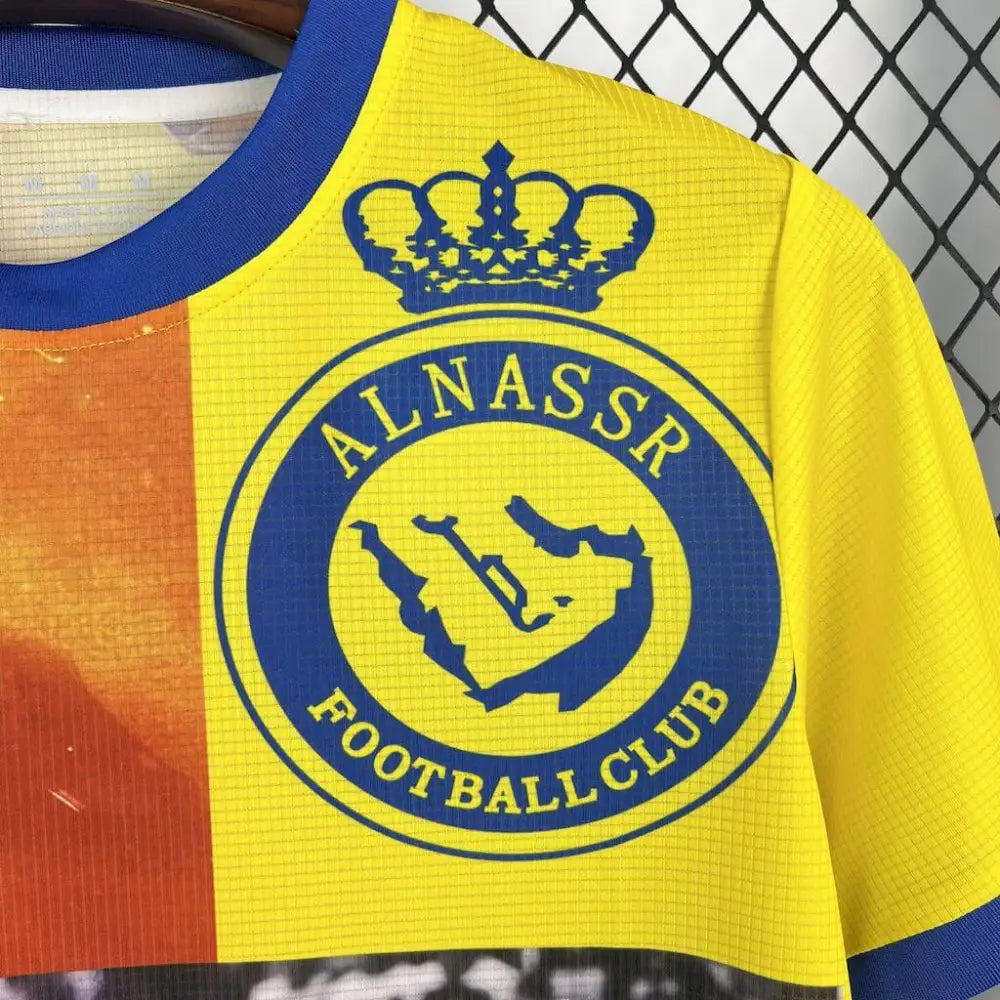 Cristiano Ronaldo T-shirt 25/26 - Back view showing player name and number area