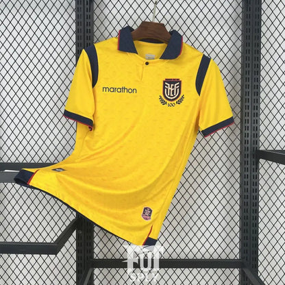Ecuador 25/26 Home Shirt - Front view of authentic FUTBOLSPLY football jersey