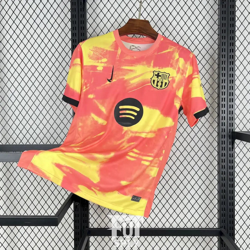 FC Barcelona Pre-Match Shirt 25/26 - Front view of authentic Barcelona football jersey
