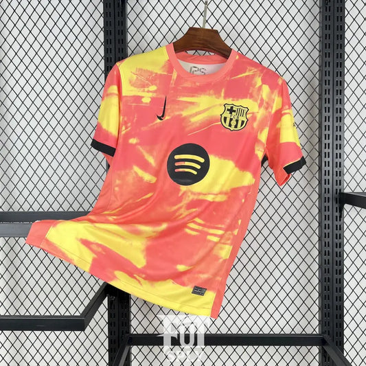 FC Barcelona Pre-Match Shirt 25/26 - Front view of authentic Barcelona football jersey