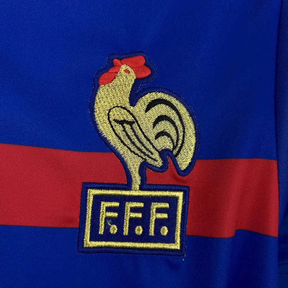 Vintage France  jersey - Back view of authentic retro kit