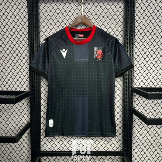 Georgia 24/25 "EURO 2024" Third Jersey - Front view of authentic FUTBOLSPLY football jersey