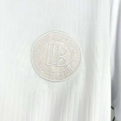 Germany 25th/26th Anniversary Shirt - Close-up of Germany crest and jersey details