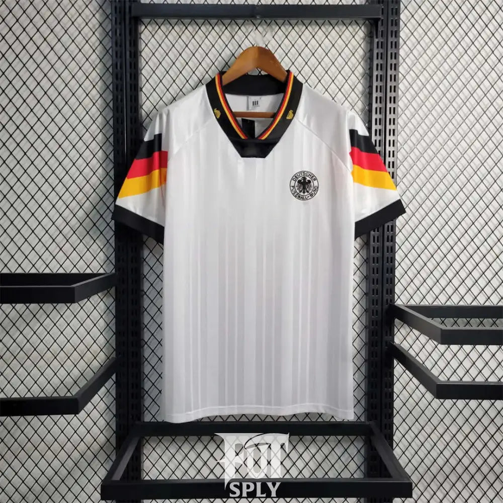 Vintage Germany 92/93 jersey - Classic retro football shirt front view