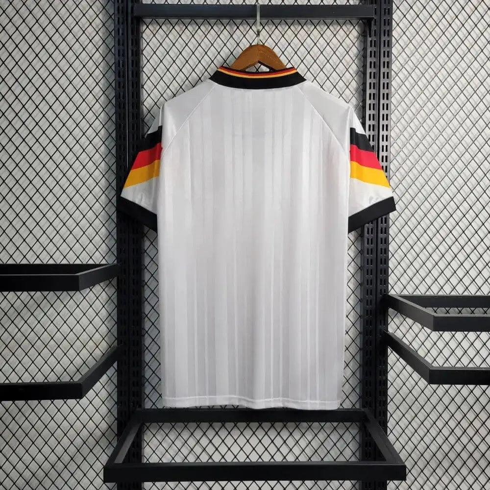Vintage Germany 92/93 jersey - Back view of authentic retro kit