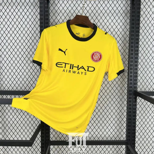 Girona 25/26 Away Shirt - Front view of authentic FUTBOLSPLY football jersey