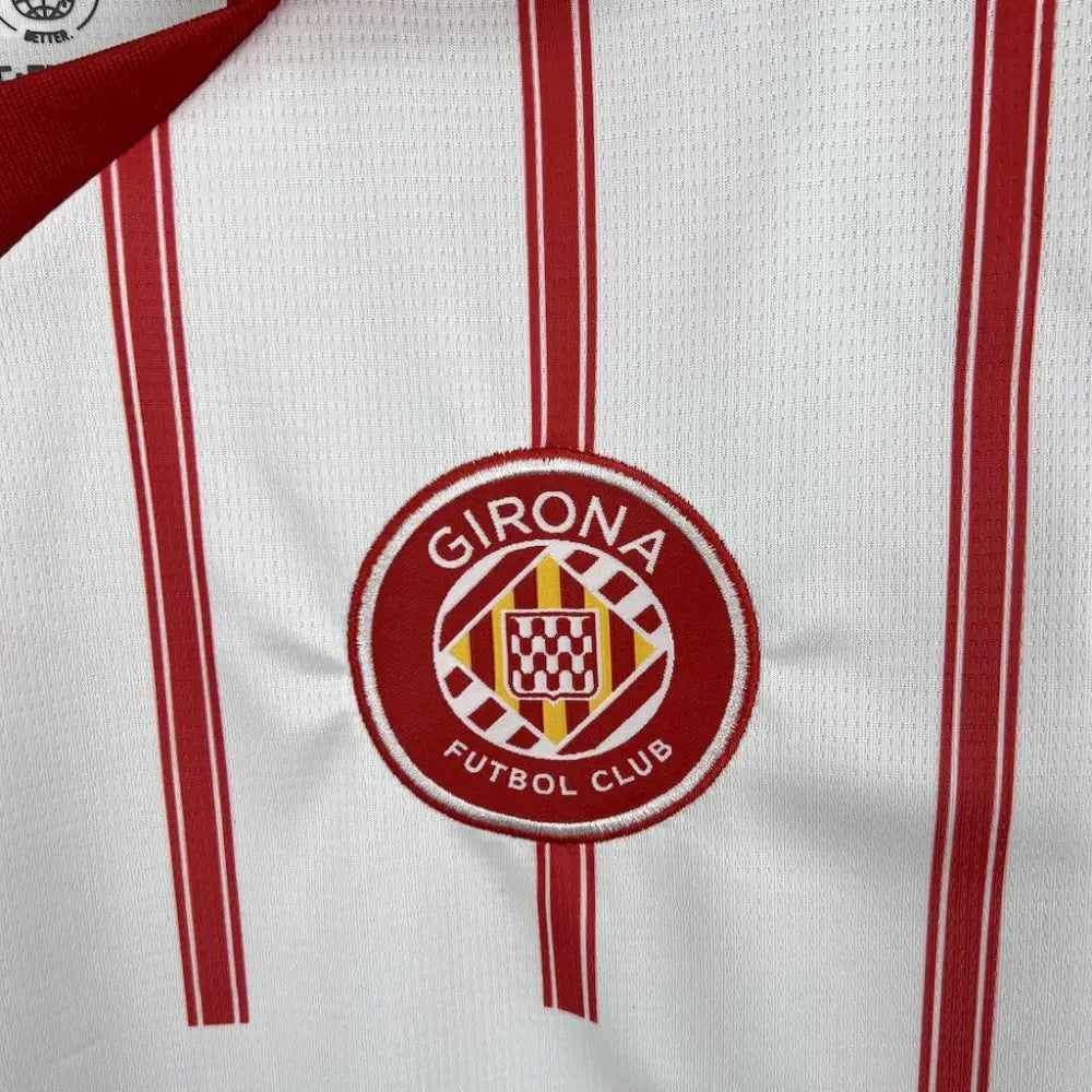 Girona Home Shirt 25/26 - Back view showing player name and number area