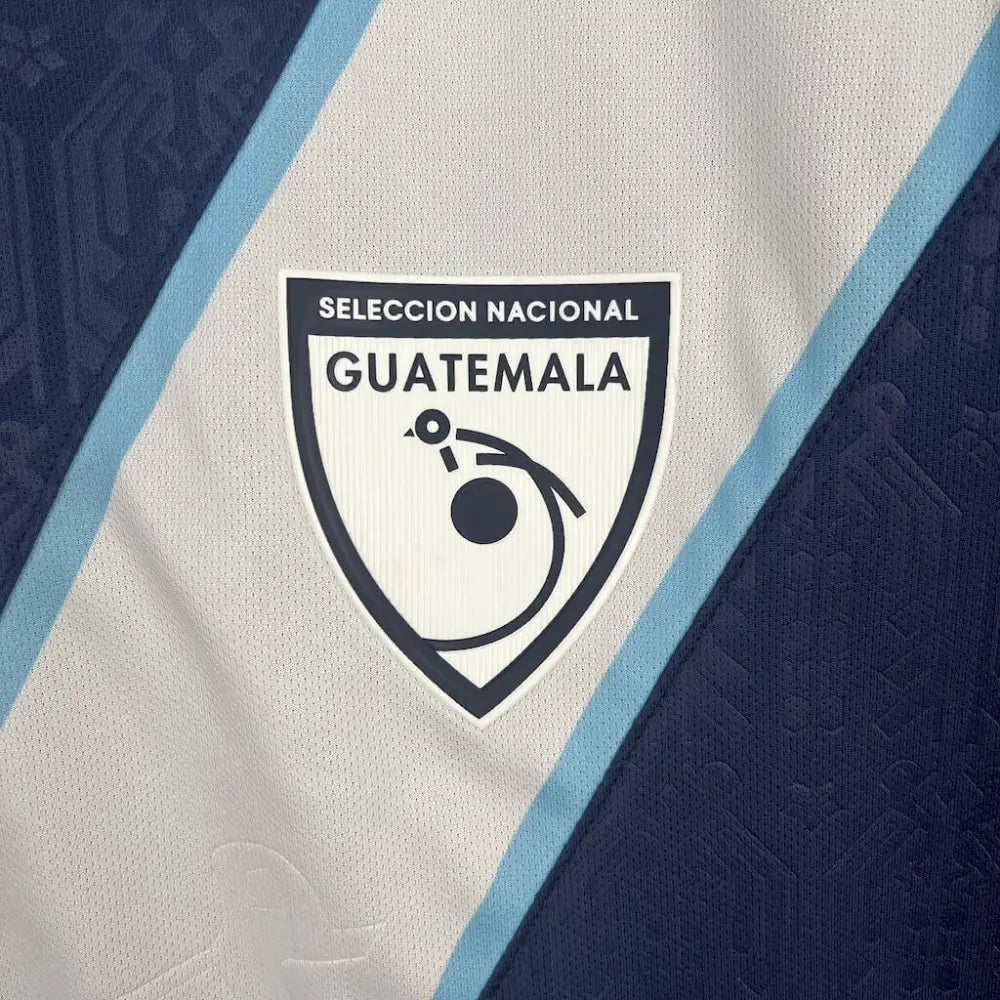 Guatemala 25/26 Away Shirt - Back view showing player name and number area