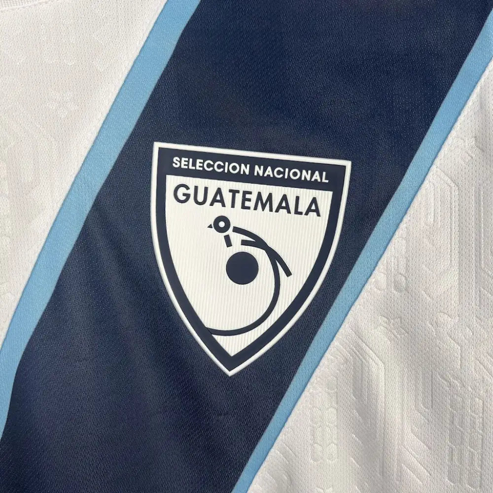 Guatemala Home Shirt 25/26 - Back view showing player name and number area