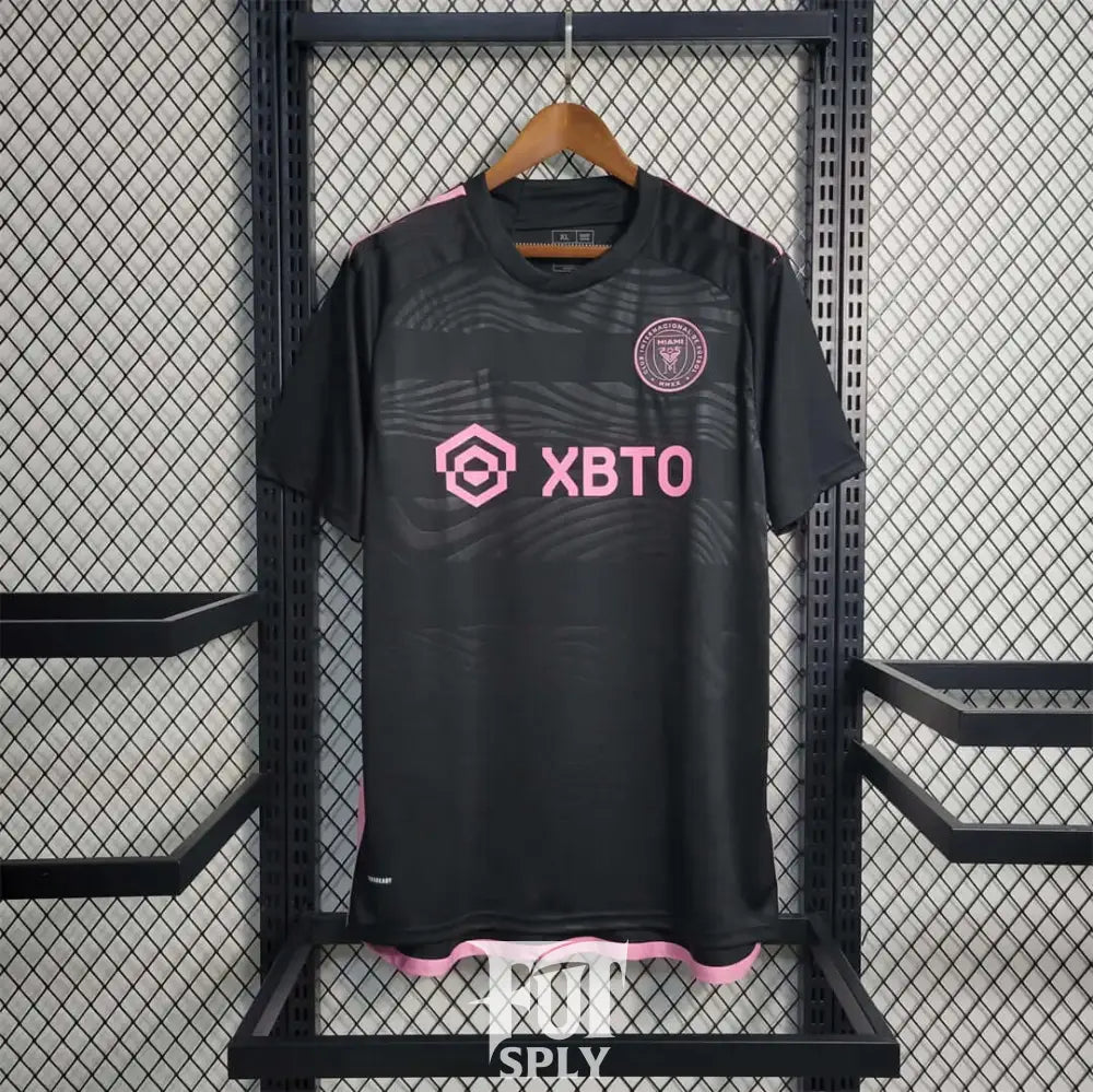 Inter Miami 23/24 Away Jersey - Front view of authentic FUTBOLSPLY football jersey