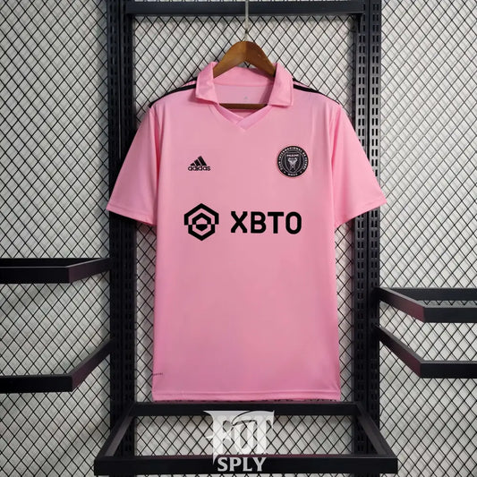 Inter Miami 23/24 Home Jersey - Front view of authentic FUTBOLSPLY football jersey