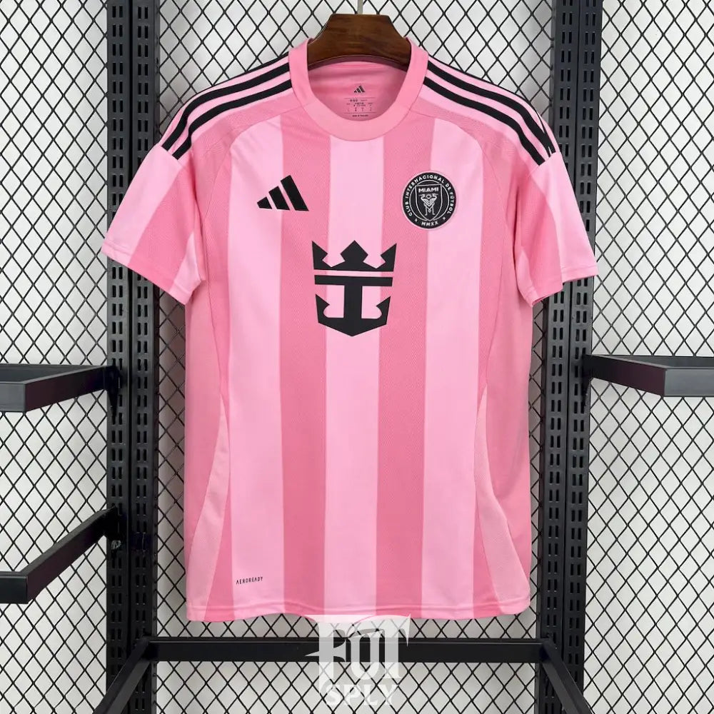 Inter Miami Home Jersey 25/26 S-XXL - Front view of authentic FUTBOLSPLY football jersey