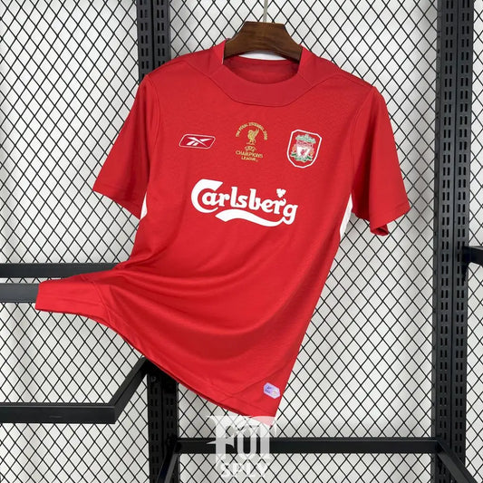 Vintage Liverpool  jersey - Classic retro football shirt front view