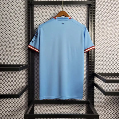 Manchester City 2023 "UCL Final" Jersey - Back view showing player name and number area