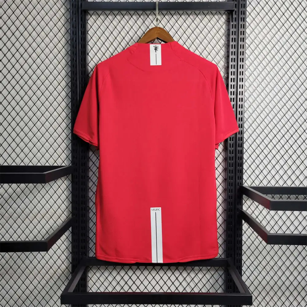Vintage Manchester United  jersey - Back view of authentic retro kit